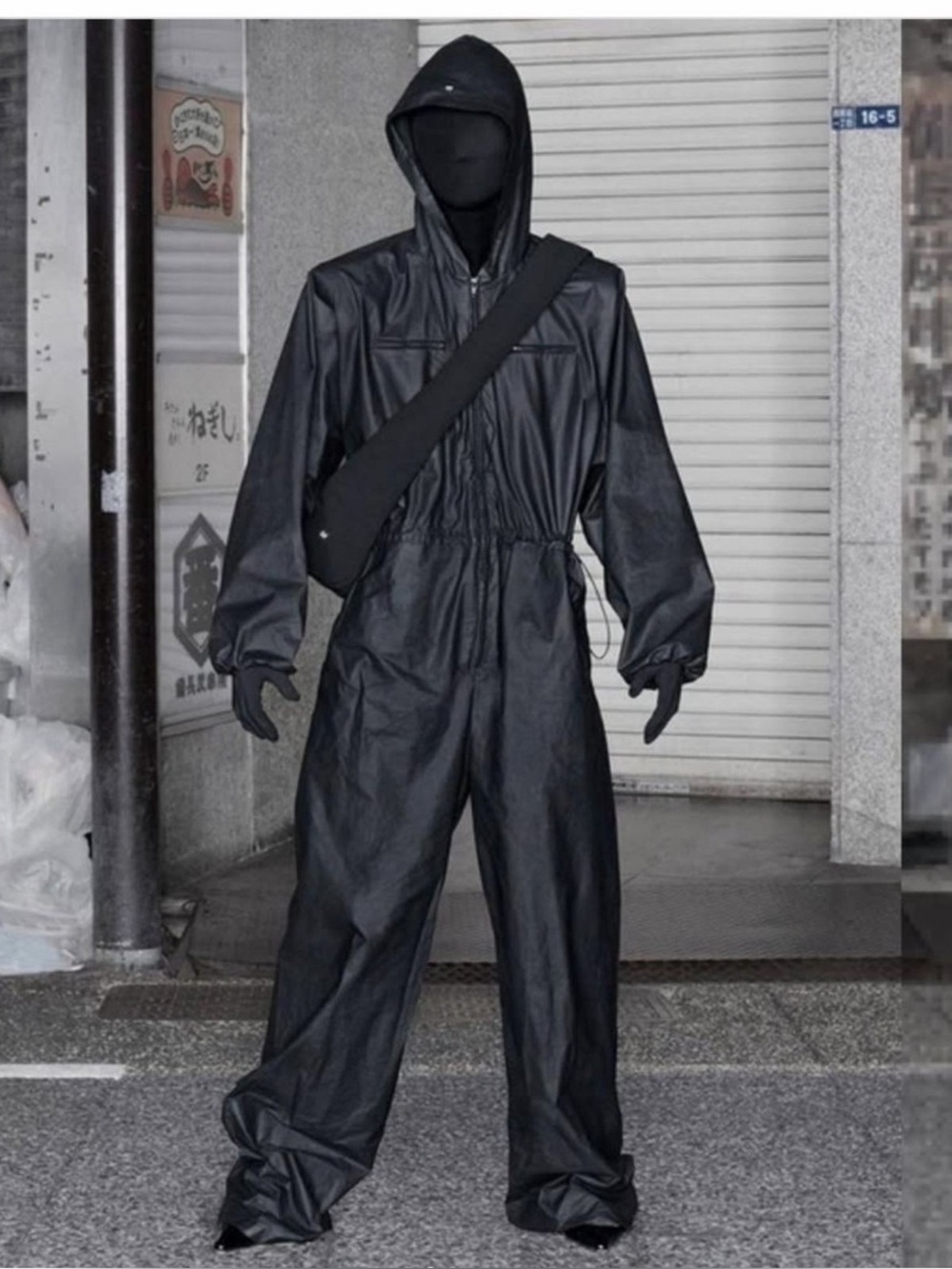 Yeezy Gap Engineered By Balenciaga Coated Cotton Overalls Size Large